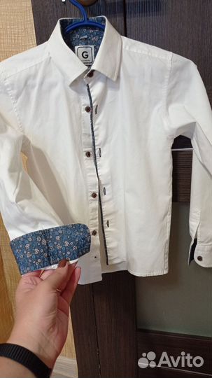 Рубашка для мальчика 128