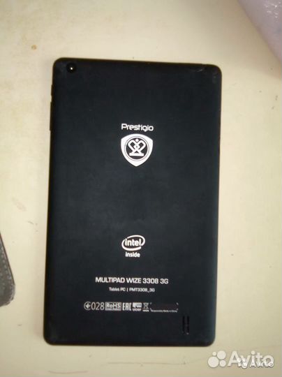 Multipad wize 3308 3G Prestigio c чехлом Не включ