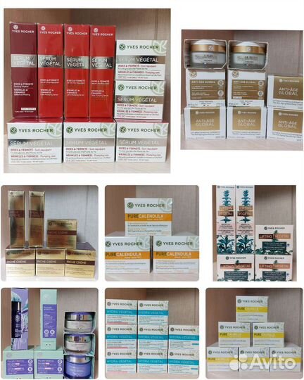 Крема, сыворотки для лица от ив роше