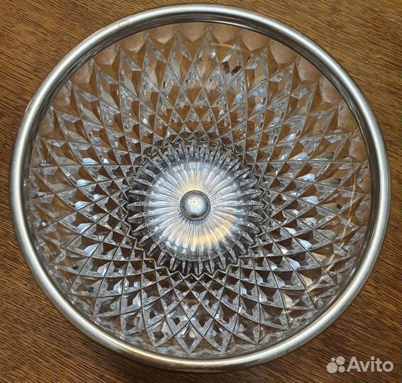 Хрустальная ваза чехия