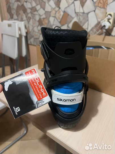 Лыжные ботинки salomon pro combi, размер 5