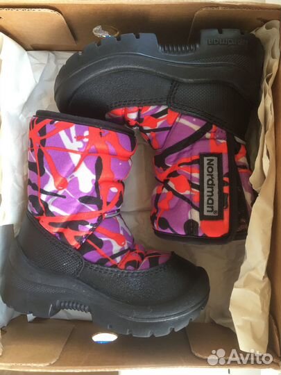 Сапоги зимние детские 23