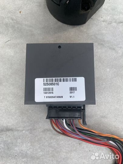 Фаркоп volkswagen tiguan 1 + блок согл. westfalia