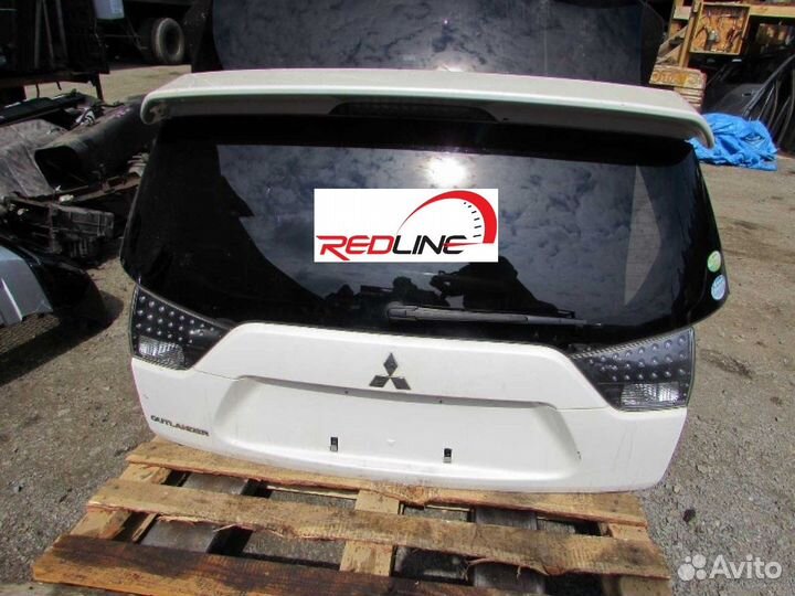 Крышка багажника Mitsubishi Outlander XL белый