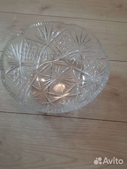 Хрустальный салатник