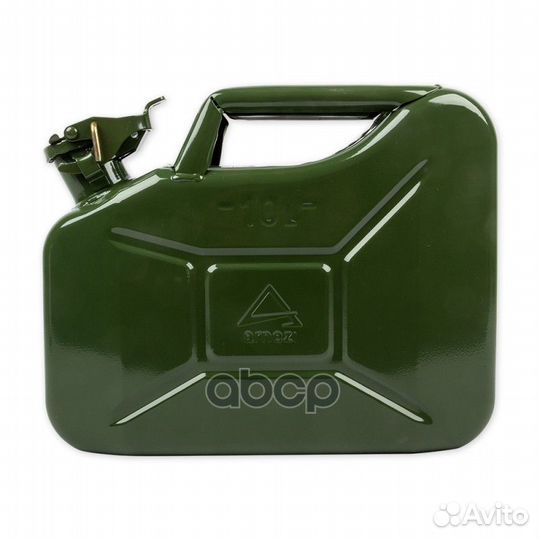 Канистра 10л металлическая, крышка с фиксатором