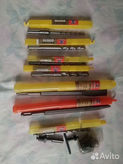 Набор сверел для перфоратора