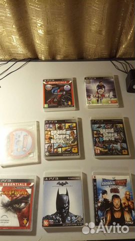 Диски с играми Sony Playstation 3