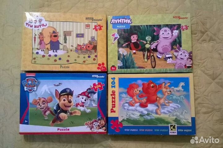 Пазлы разные 3D