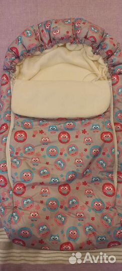 Конверт демисезонный в коляску, новый