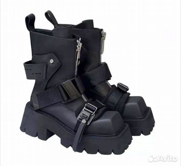 Ботинки в стиле new rock