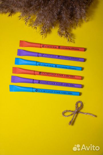 Ручки канцелярские с вашим принтом под заказ