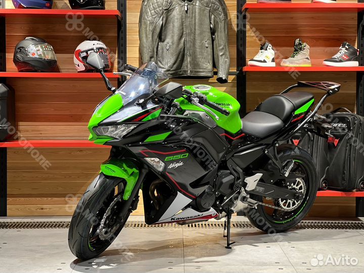 Мотоцикл Kawasaki Ninja 650 Green 2021