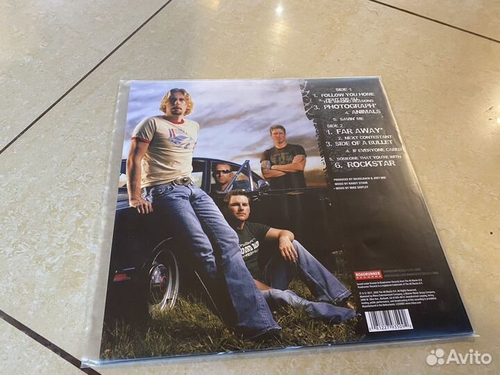 Nickelback. LP пластинка