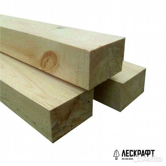 Брус клеенный 90*90*3000 сорт А