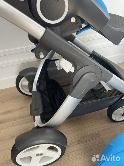 Коляска stokke 2 в 1 б/у