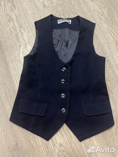 Школьная форма жилетка и юбка 128 134