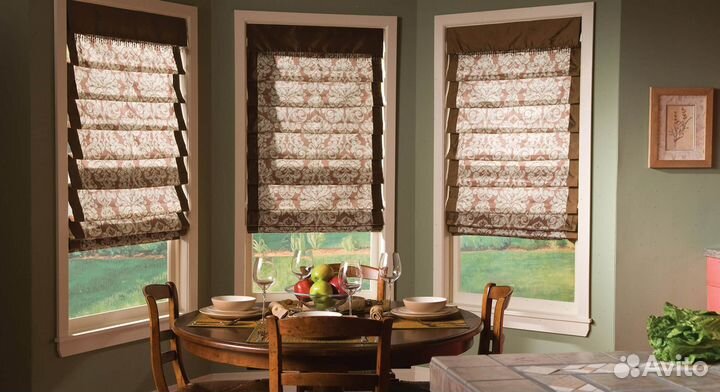 Римские шторы. Не бахромятся и не рвутся