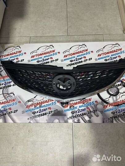 Решетка радиатора mazda 6 gh рестайлинг