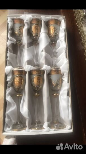 Рюмки богемия versace