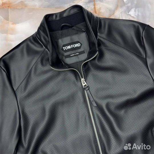 Кожаная куртка мужская