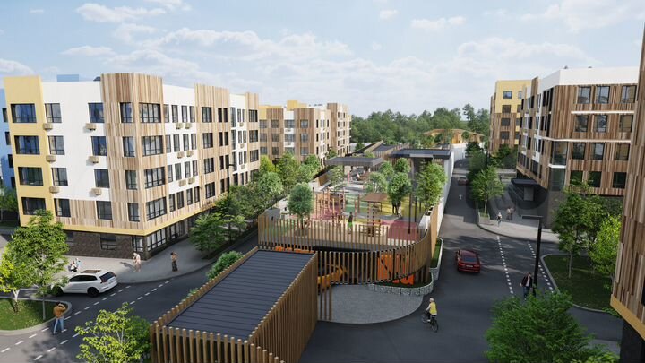 2-к. квартира, 67,1 м², 4/5 эт.