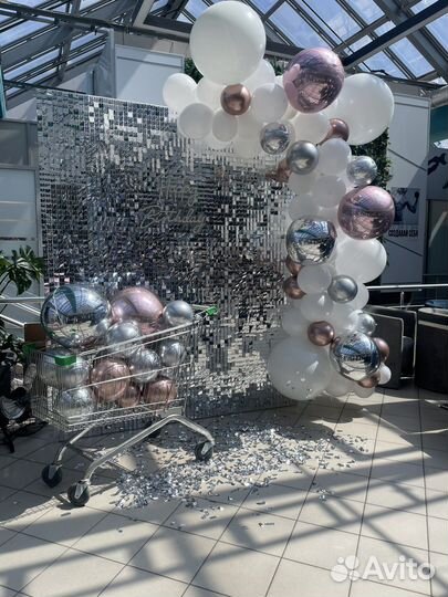 Фотозоны с пайетками