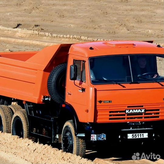 Песок щебень доставка камаз