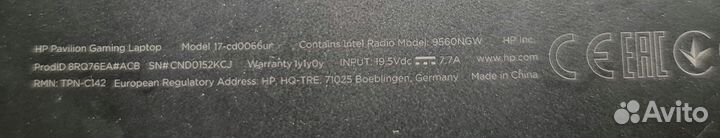 Hp pavilion gaming laptop