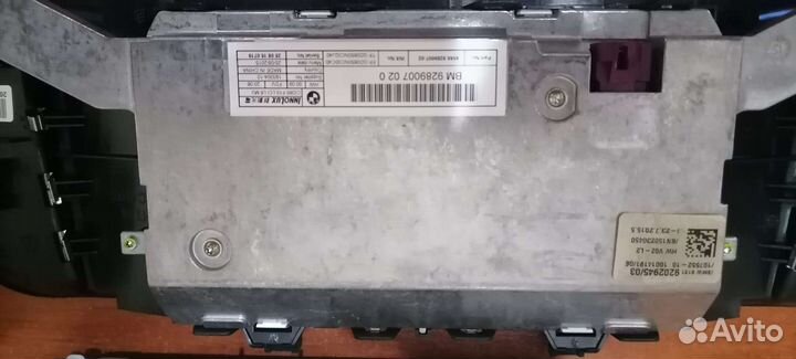 Мультимедиа bmw f10 5 серия 2015