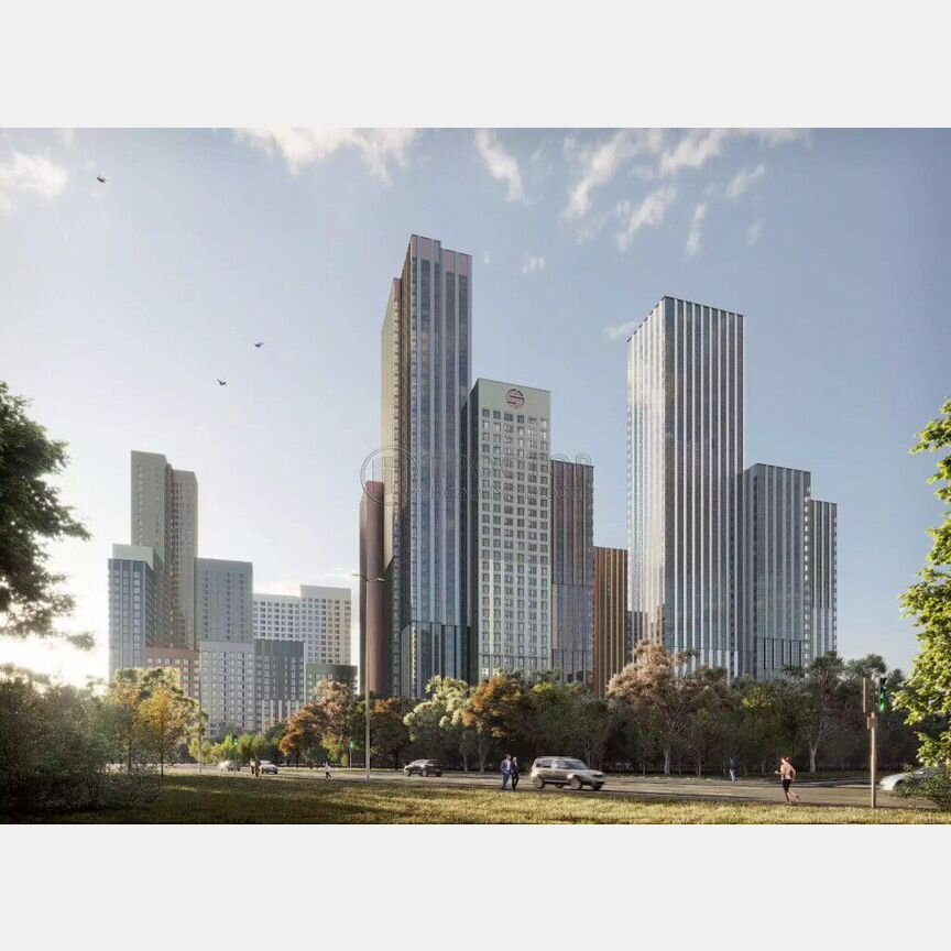 1-к. квартира, 46,6 м², 5/43 эт.