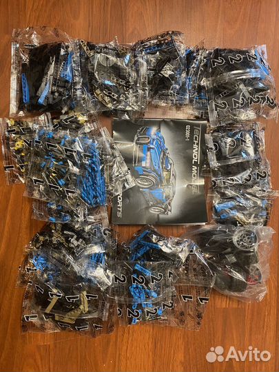 Lego аналог bugatti chiron