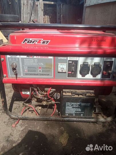 Генератор бензиновый бу 5,5кв