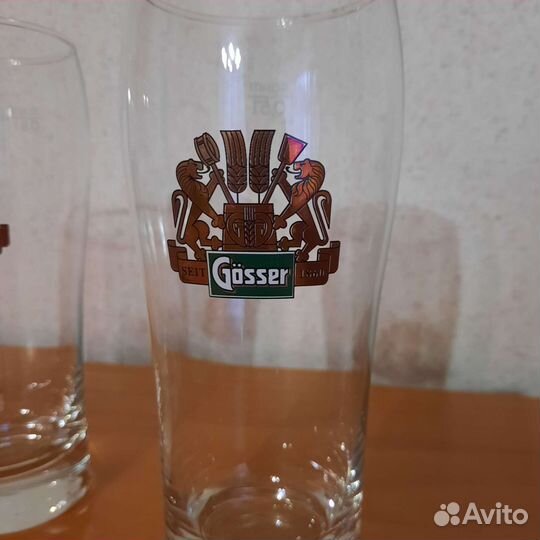 Пивные бокалы фирменные