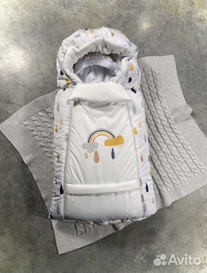 Конверт на выписку зимний