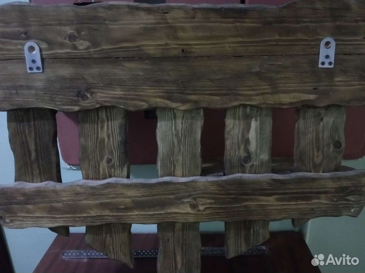 Полка деревянная