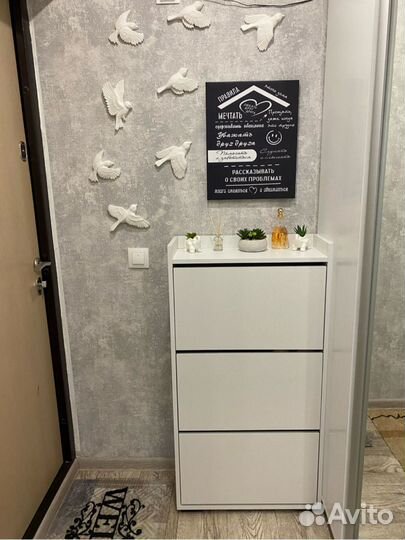 Декор на стену/ стая птиц/ барельеф/ панно