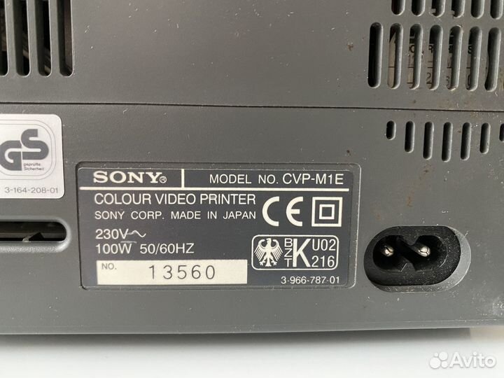 Sony CVP-M1E цветной видео принтер