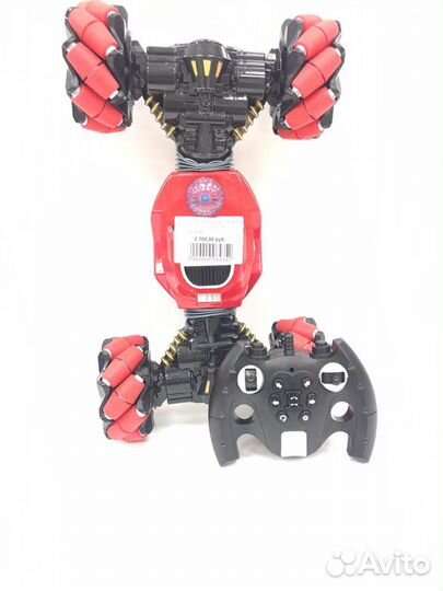 Машинка перевертыш с боковой ездой