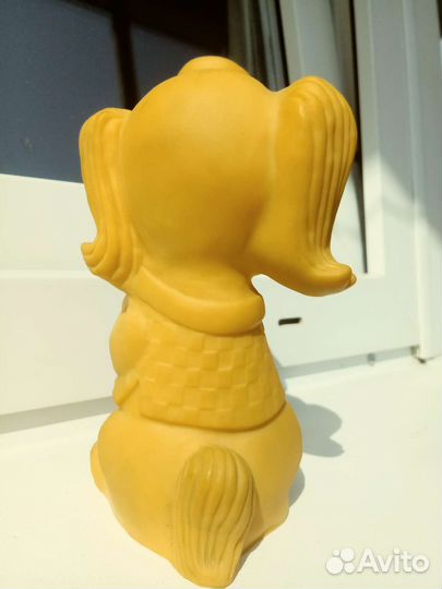 Резиновая собачка (игрушка СССР)