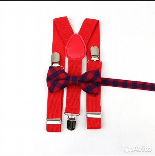 Галстук бабочка/ подтяжки