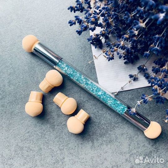 Аэропуффинг для дизайна ногтей