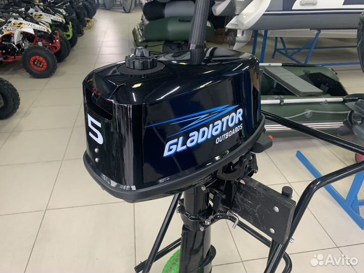 Лодочный мотор gladiator G 5 FHS Трейд ин