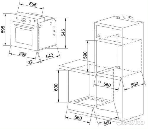 Духовой шкаф franke GN 86 M H XS Новый