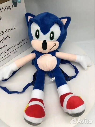 Игрушка рюкзак соник бум