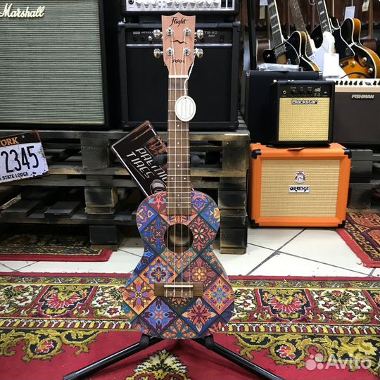 Укулеле концерт Flight AUC-33 Fusion