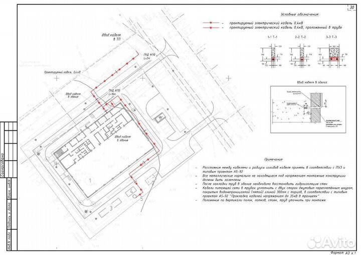 Проектирование электроснабжения