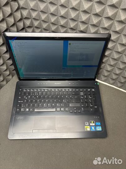Sony vaio core i7 ssd 128гб GTX 540m 1gb 15,6
