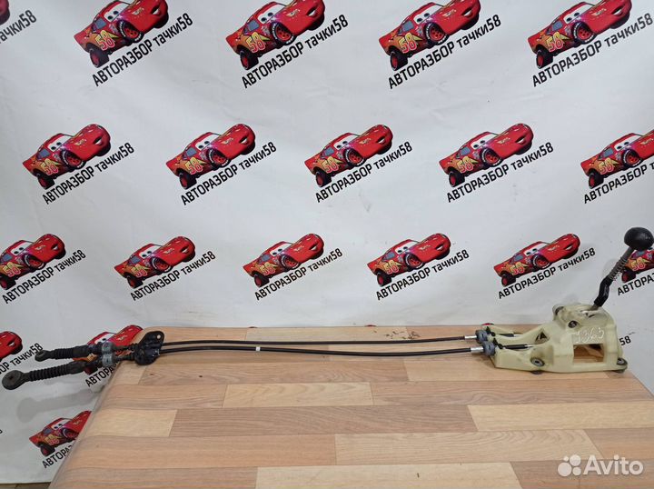 Кулиса троса в сборе МКПП Kia Rio 2 рест. 2011