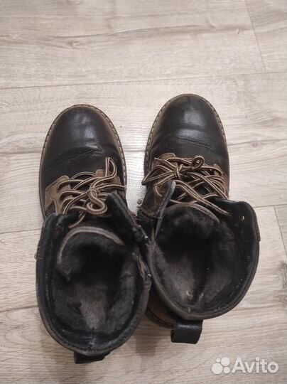 Ботинки зимние для мальчика 36-37 натуральные